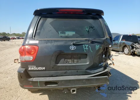 2007 Toyota Sequoia Limited z USA, uszkodzony, nr VIN 5TDZT38A77S288975